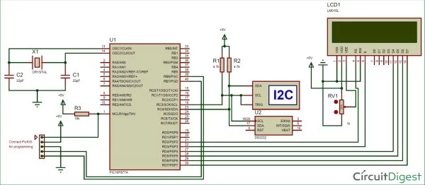 Connecting the DS3231 RTC with PIC Microcontroller