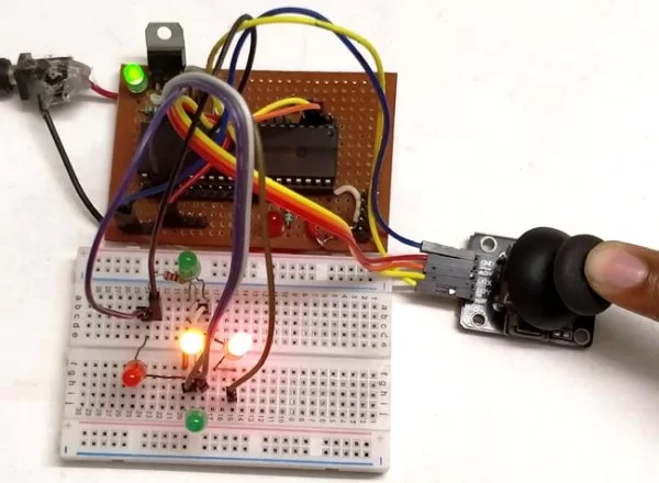 Hardware and Working using Pic-microcontroller