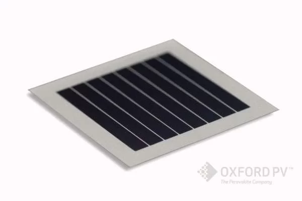 OXFORD PV PEROVSKITE SOLAR CELL ACHIEVES 28 EFFICIENCY