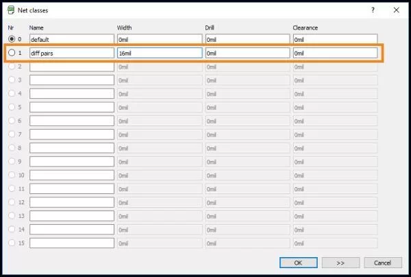 How to Route Differential Pairs in Autodesk EAGLE