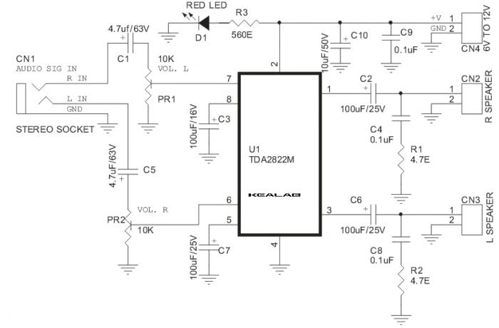 MINI STEREO AUDIO AMPLIFIER 4