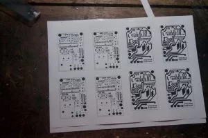 MOTHER CONTROL PCB PRINT OUT