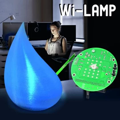 Wi Lamp the Open Source Wi Fi LED lamp