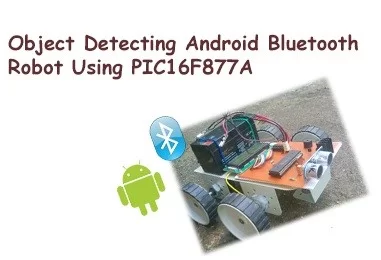 Bluetooth Controlled Robot using pic microcontroller