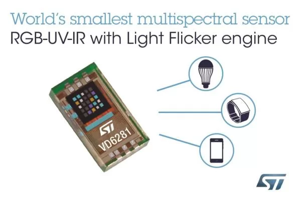 RGB UV IR LIGHT SENSOR IS UNDER 1X2MM