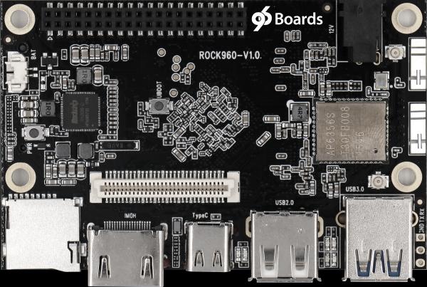 RK3399 SOC BASED ROCK960 MODEL C FEATURES 4-LANES PCI-E 2.1