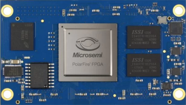 SYSTEM ON MODULE WITH POLARFIRE FPGA AT EMBEDDED WORLD