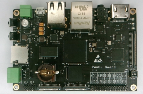 PANGU SBC SUPPORTS BOTH YOCTO AND DEBIAN
