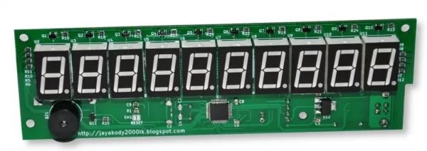 USB 10-DIGIT SEVEN SEGMENT DISPLAY MODULE