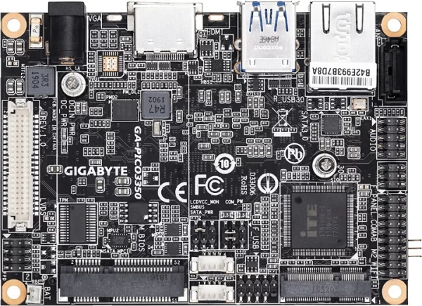 GIGABYTE GA-PICO3350 APOLLO LAKE PICO-ITX BOARD COMES WITH SO-DIMM RAM SLOT, SATA AND MSATA STORAGE