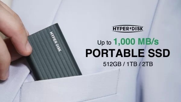 HYPERDISK POCKET SIZED HIGH SPEED PORTABLE SSD