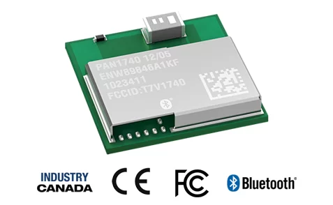 PANASONIC INDUSTRY EUROPE PRESENTS NEW BLUETOOTH 5.0 LOW ENERGY MODULE PAN1740A 1