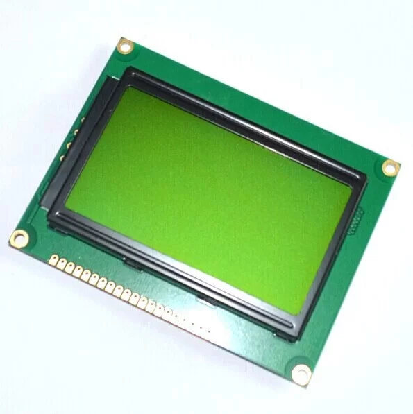 Interfacing Graphical LCDGLCD JHD12864E with Microchip PIC16f877 Microcontroller