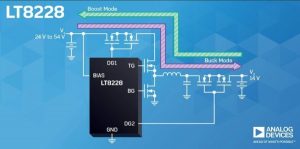 LT8228 – 100 V BIDIRECTIONAL BUCK OR BOOST DC DC CONTROLLERS WITH PROTECTION