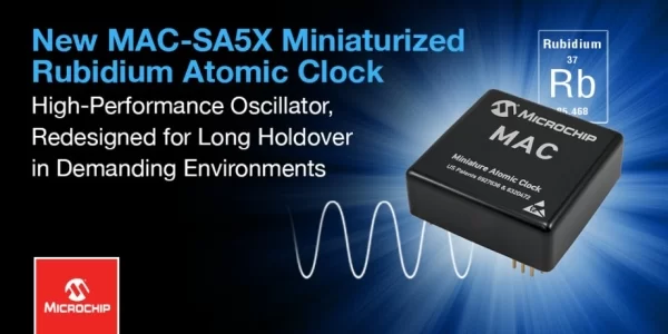 MINIATURE ATOMIC CLOCK MAC – SA5X IS ONLY 2 X 2″