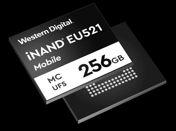 WD RELEASES MOBILE INAND UFS SERIES EMBEDDED FLASH DRIVES, READY FOR 5G