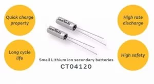 PIN-TYPE LI-ION BATTERY MAINTAINS 80% CAPACITY AFTER 5000 CYCLES