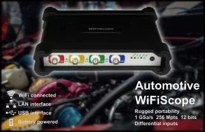TIEPIE ENGINEERING AUTOMOTIVE WIFISCOPES ATS610004DW-XMSG, ATS605004DW-XMS AND ATS5004DW