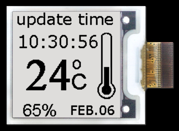 AURORA MB E PAPER IS AN INTELLIGENT MONOCHROME E PAPER DISPLAY