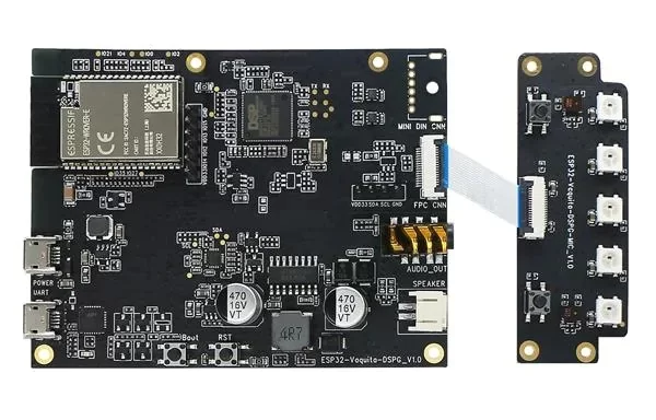 ESP32 VAQUITA DSPG BOARD WITH SDK FOR ALEXA BUILT IN IOT DEVICES WITH SEAMLESS VOICE INTEGRATION
