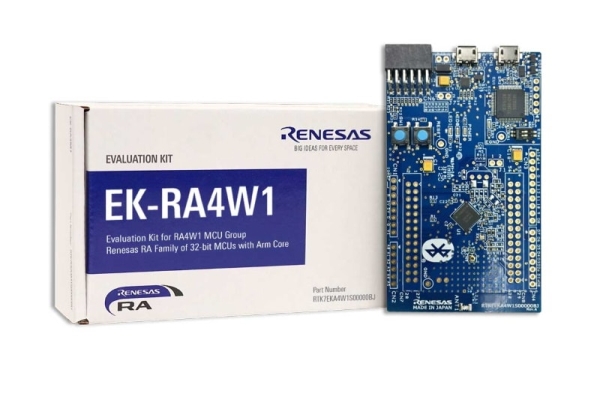 RA4W1 – 48MHZ BLUETOOTH® 5.0 LOW ENERGY SINGLE CHIP MCU FROM RA4 SERIES
