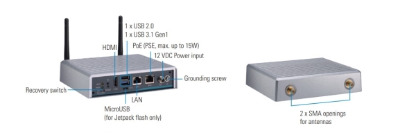 AXIOMTEK’S ULTRA COMPACT EDGE AI SYSTEM POWERED BY NVIDIA® JETSON NANO™ – AIE100 903 FL
