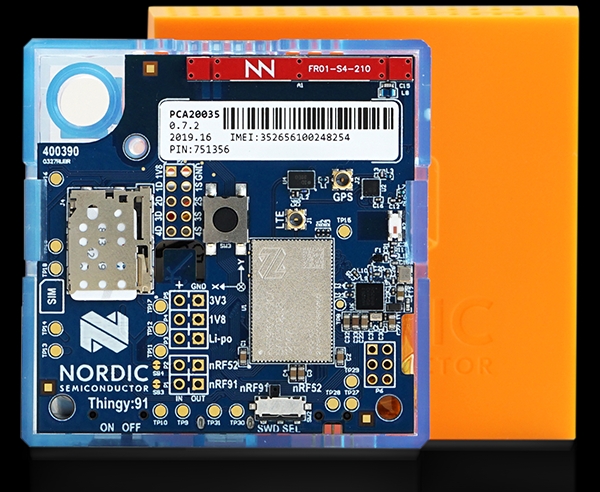 NORDIC THINGY 91 CELLULAR IOT PROTOTYPING KIT