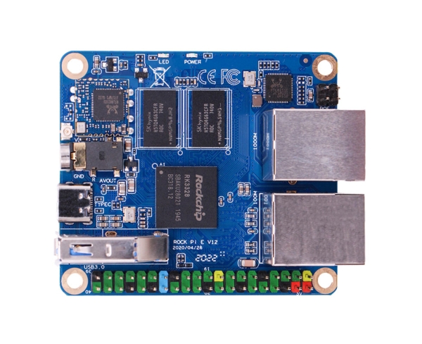 Rock Pi E SBC: Powerful 64-bit Quad-Core RK3328 Processor
