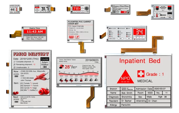SPECTRA E PAPER DISPLAYS OPERATIONAL FROM ZERO TO 40°C