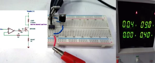 Design a Voltage Controlled Current Source Circuit using Op Amp