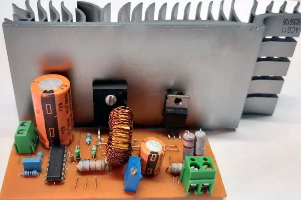 High Power High Efficiency Buck Converter Circuit using TL494