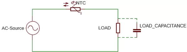 NTC Inrush Current Limiter Circuit
