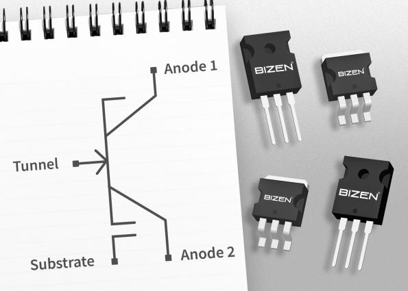 FIRST BIZEN QUANTUM TUNNELLING TRANSISTORS LAUNCHED