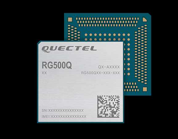 QUECTEL RG500Q IS A 5G SUB 6 GHZ LGA MODULE OPTIMIZED SPECIALLY FOR IOT