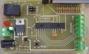 A Microchip brand dsPIC microcontroller was chosen to provide this intelligence
