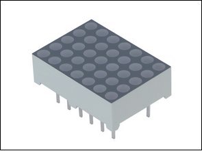 AT89C51 5X7 LED MATRIX APPLICATION