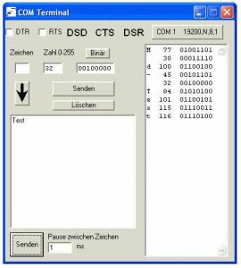 COM TERMINAL PROGRAM