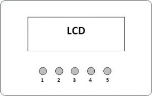 COUNTDOWN COUNTER CIRCUIT FRONT PANEL