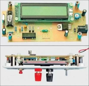 LCD DISPLAY LC METER CIRCUIT