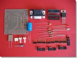 PC SERVO MOTOR CONTROL WITH PIC16F84 RS232