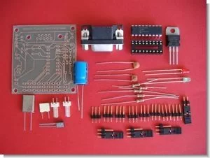 PC SERVO MOTOR CONTROL WITH PIC16F84 RS232