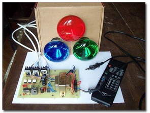 PIC16F827 REMOTE CONTROLLED RGB LIGHT BULBS LAMP PROJECT