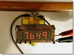 PIC16F84 LED DISPLAY FREQUENCY COUNTER CIRCUIT
