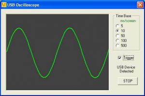 PIC18F2550 USB OSCILLOSCOPE