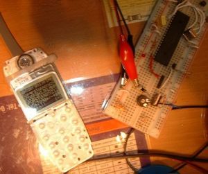 PIC18F452 NOKIA 3310 LCD SPI