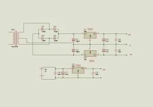 PROGRAMMABLE POWER SUPPLY CIRCUIT DIAGRAM