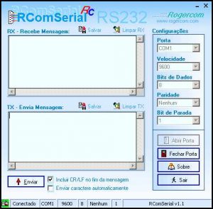 SERIAL COMMUNICATION WITH DOOR