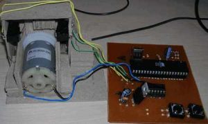 L293D DC MOTOR DOOR CONTROL