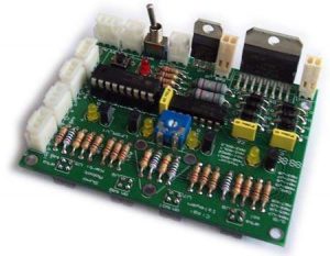 LINE FOLLOWING ROBOT CONTROL BOARD
