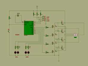 STEPPER MOTOR CONTROL CIRCUIT WITH PIC16F84A MOSFET